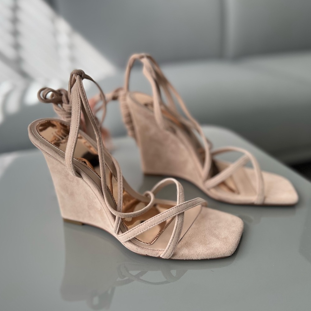 JLo x REVOLVE Apollo Sandal in Crema 8